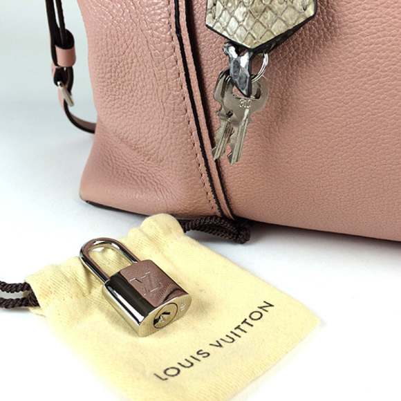 Louis Vuitton Lockit MM Magnolia Python 2way Hand Shoulder Bag - Picture 7 of 7